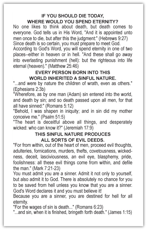 How to be Saved and Know It — page 2