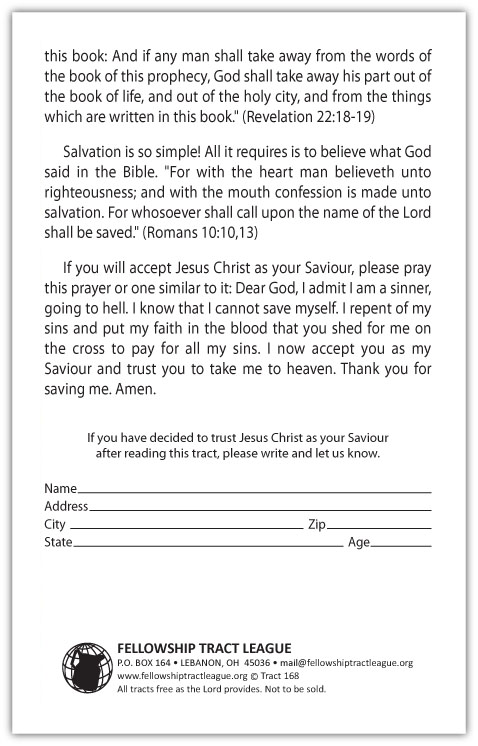 Tract 168 SWATCH