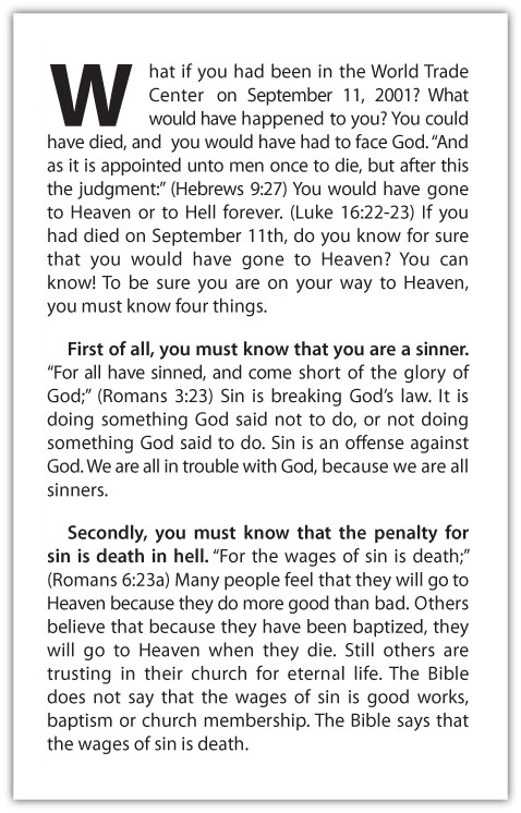 What if You had Been Here? (9/11 Tract) — page 2