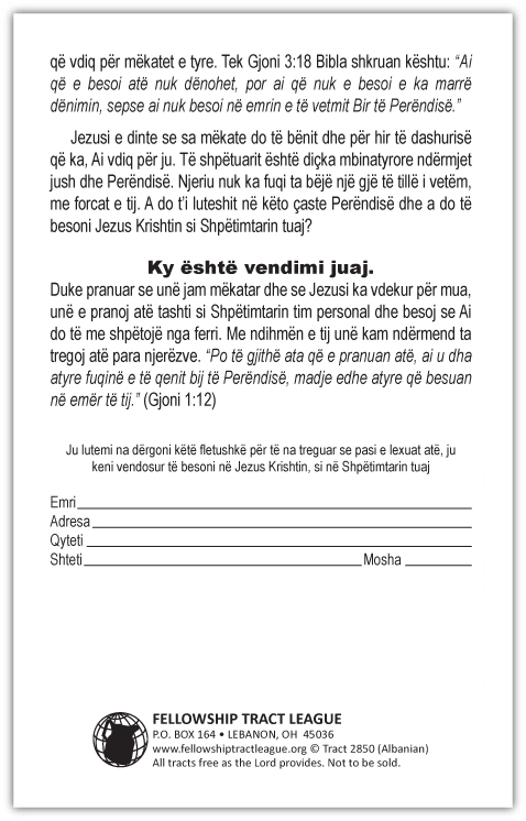 Tract 2850 SWATCH