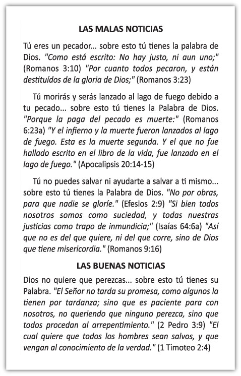 You Have God’s Word On It - Spanish — page 2
