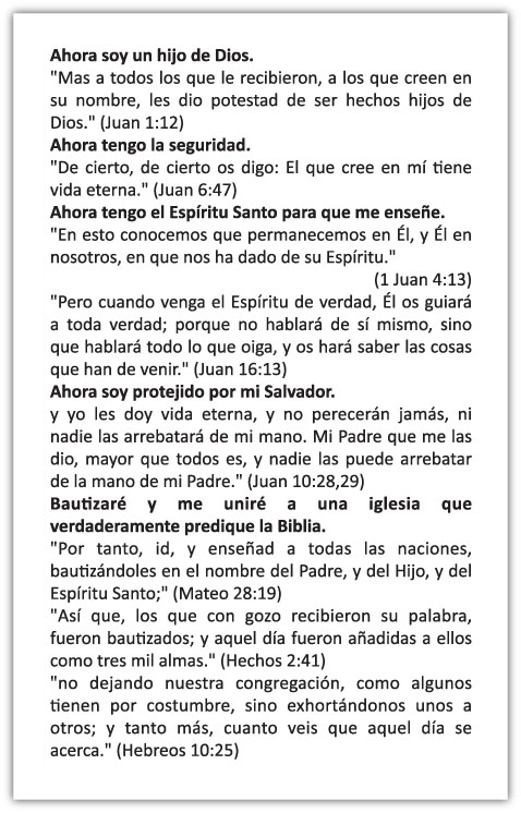 Saved, Sure and Serving - Spanish — page 2