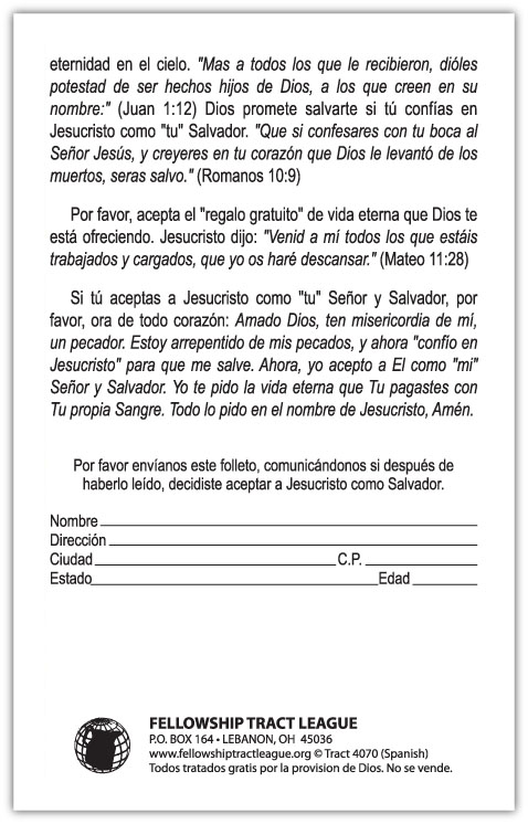 Tract 4070 SWATCH
