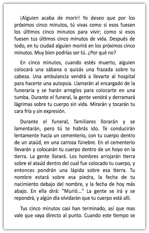 This Could be Your Last Five Minutes - Spanish — page 2