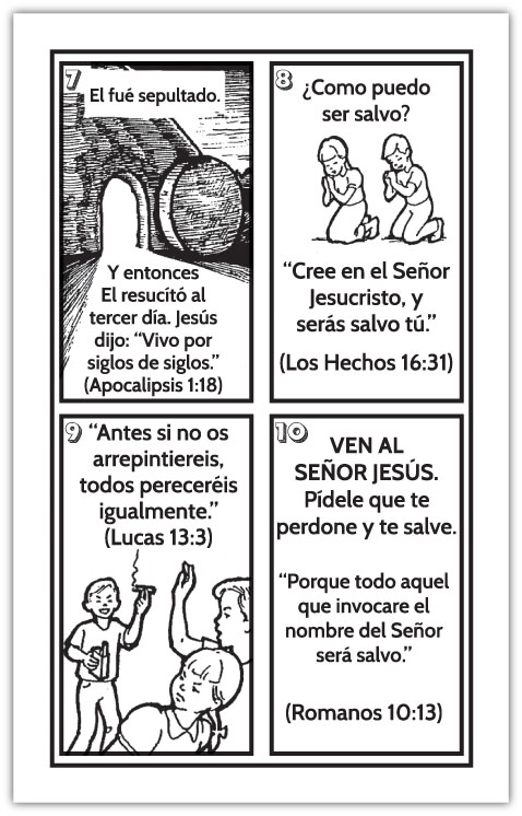 How to get to Heaven (Cartoon Tract) - Spanish — page 3