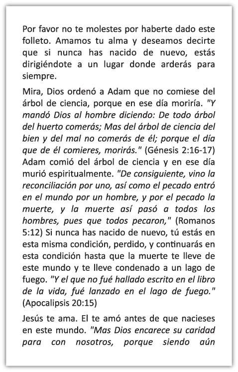 God Loves You - Spanish — page 2