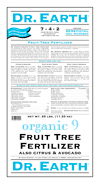 25lb Dr Earth Organic 9 Fruit Tree Fertilizer THUMBNAIL