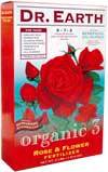 4lb Dr Earth Organic 3 Rose & Flower Fertilizer 5-7-2 THUMBNAIL