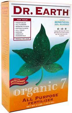 4lb Dr Earth Organic 7 All Purpose Fertilizer LARGE