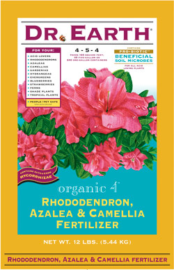 12lb Dr Earth Organic 4 Rhododendron, Azalea & Camellia Fertilizer LARGE