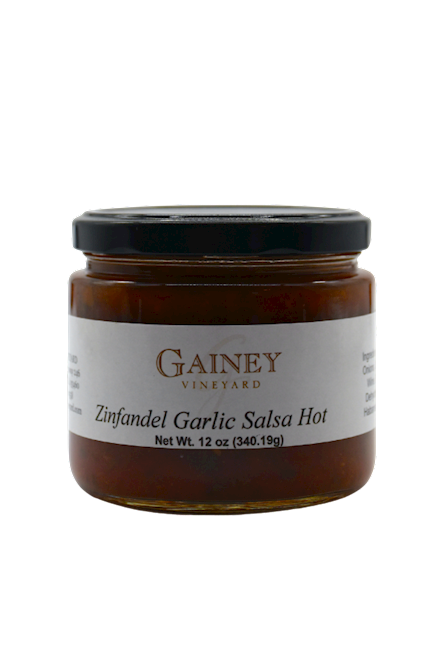 Zinfandel Garlic Salsa Hot THUMBNAIL