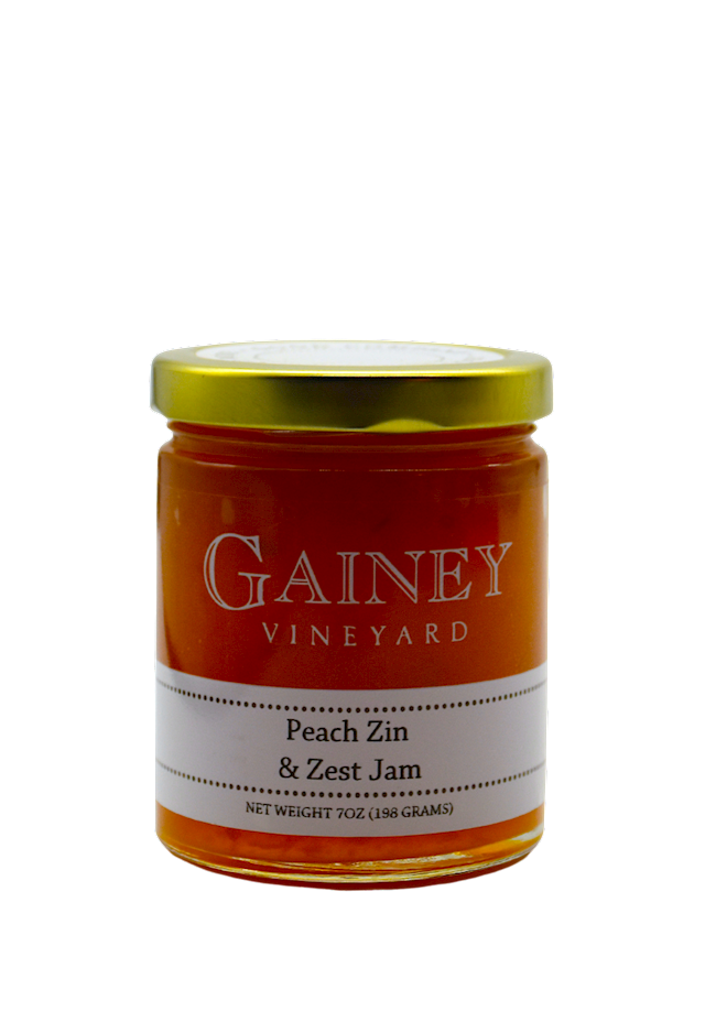 Peach Zin Zest Jam LARGE