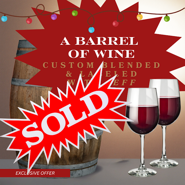 Barrel of Pinot Noir LARGE