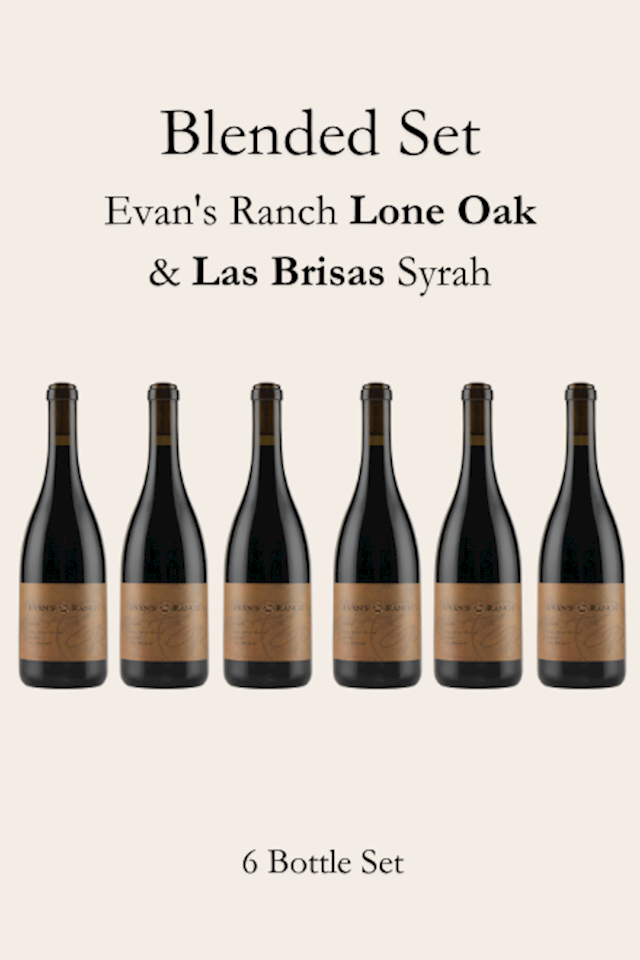 6 Bottle: 3  Lone Oak & 3 Las Brisas Syrah LARGE