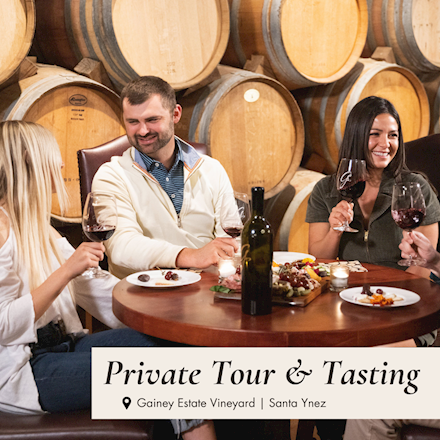 Gainey Estate Vineyard Private Tour & Tasting MAIN