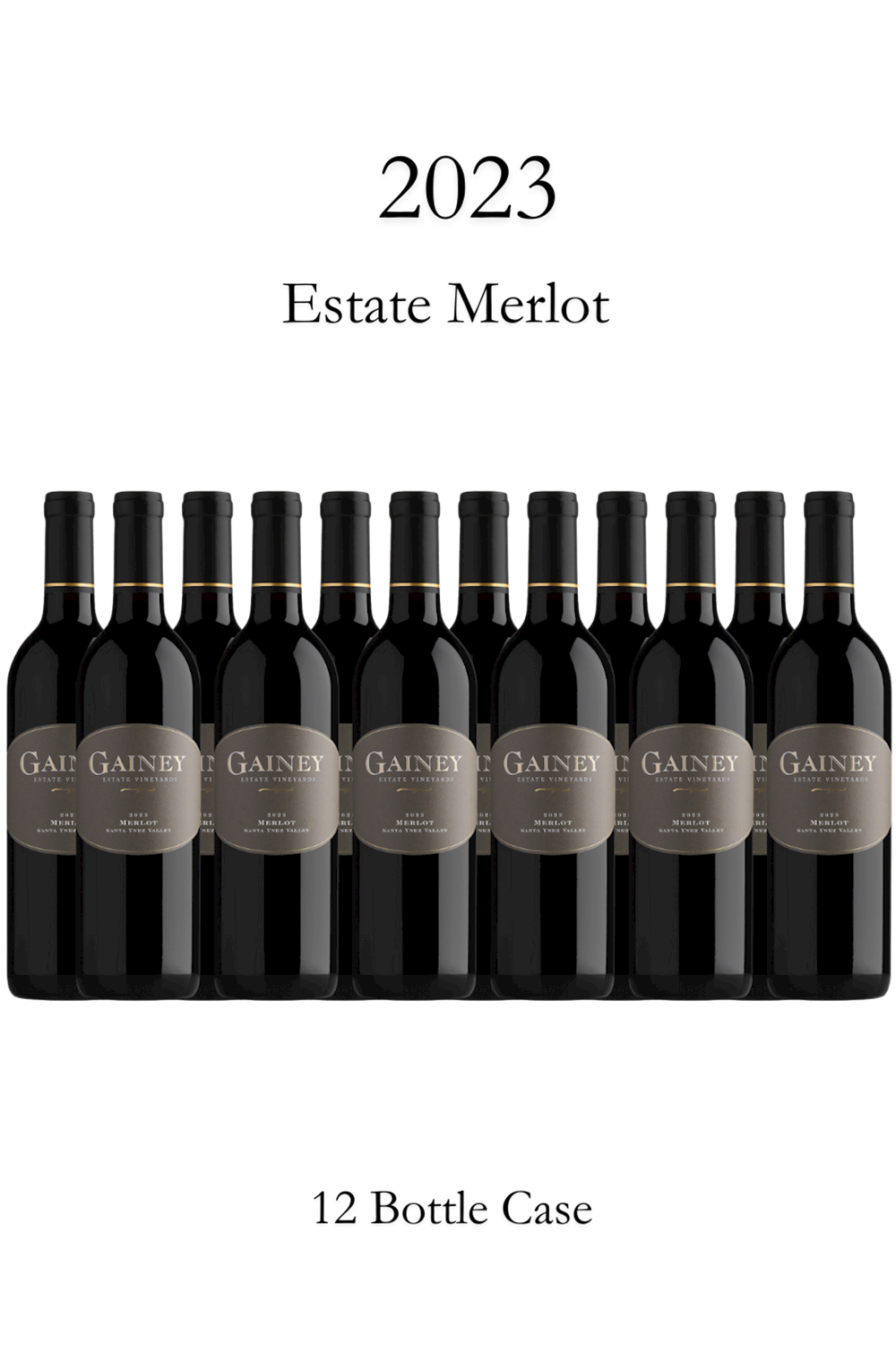 2023 Estate Merlot Case LARGE