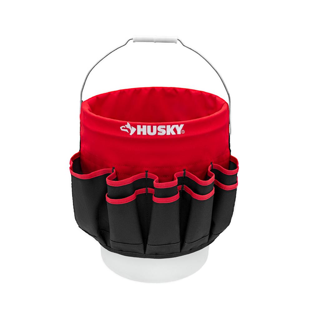 Husky Bucket Jockey Tool Bag Organizer (5 Gal.) LARGE