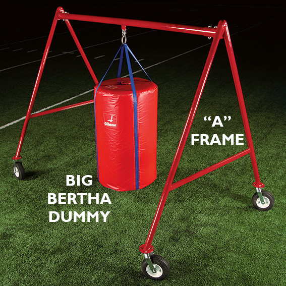 Big Bertha dummy - Big Bertha football dummy - huge dummy THUMBNAIL