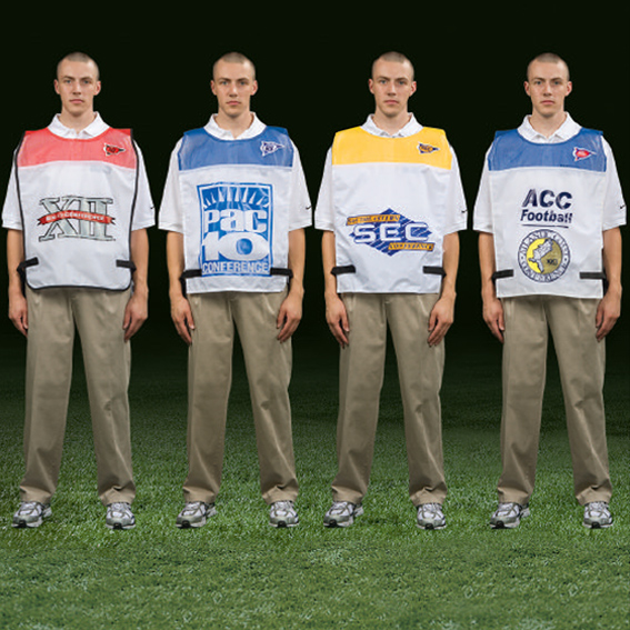 Football Vest, Sideline Vest, Conference Vest - The Sideline Vest