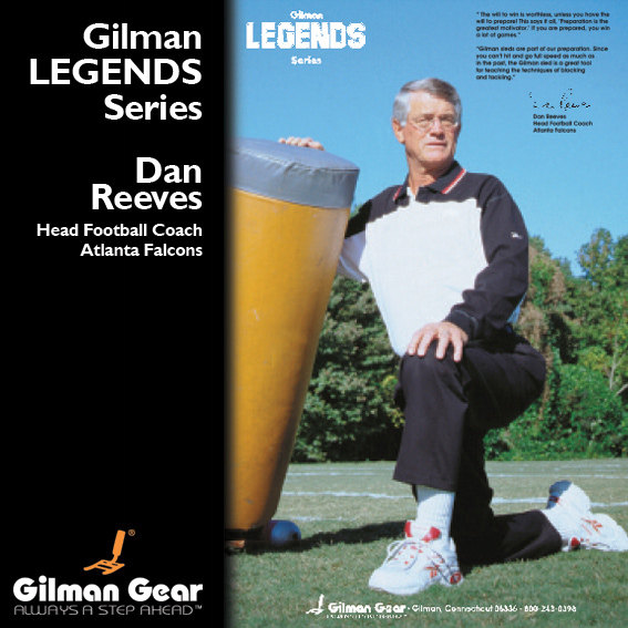 Dan Reeves, Head Football Coach, Atlanta Falcons, Gilman Legends Posters THUMBNAIL