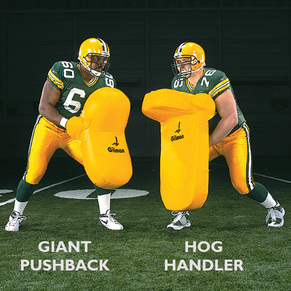 Giant Pushback Shields - football shields LARGE