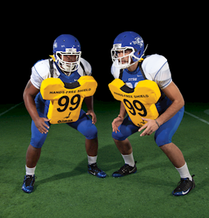 Hands-Free Shield - football shield LARGE