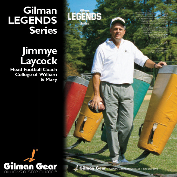 Jimmye Laycock, Head Football Coach, College of William & Mary, Gilman Legends Posters THUMBNAIL