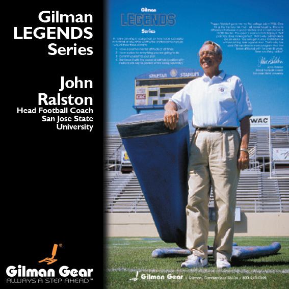 John Ralston, Head Football Coach, San Jose State University, Gilman Legends Posters THUMBNAIL