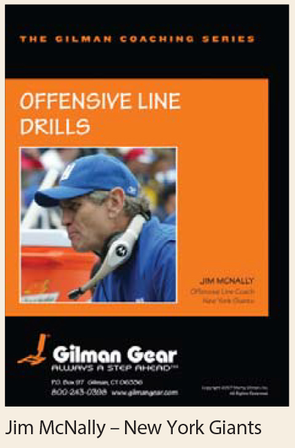 Coaching Series Instructional DVD: Offensive Line Drills- Jim McNally, New York Giants LARGE