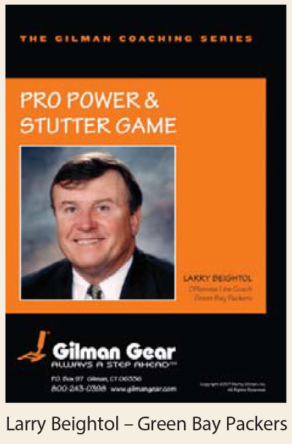 Instructional DVD, Outside Zone: Pro Power & Stutter Game- Larry Beightol, Green Bay Packers THUMBNAIL