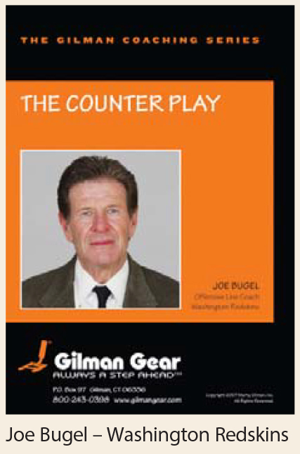 Coaching Serie, Instructional DVD: Counter Play- Joe Bugel, Washington Redskins LARGE