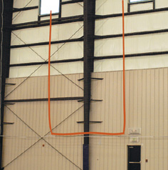 Suspension Goal Net - indoor football goal net THUMBNAIL