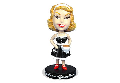 Bobblehead Betty Barista! THUMBNAIL