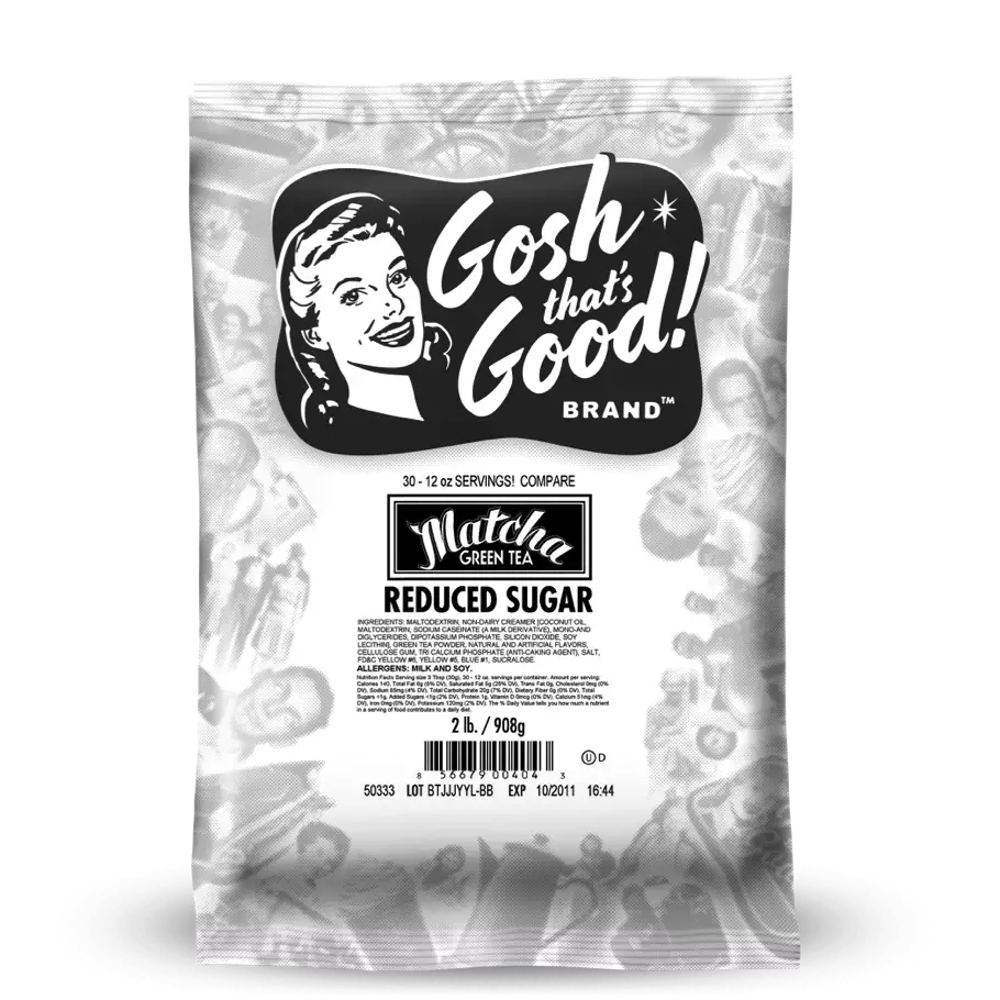 <span class="size">Reduced Sugar</span> Matcha Green Tea<span class="size">, 2 lb. Bag</span> SWATCH