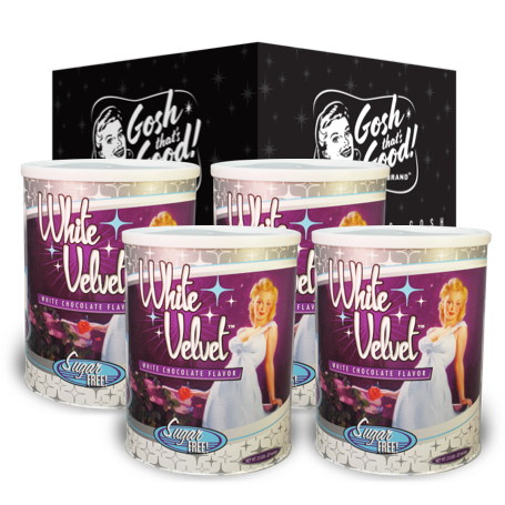 Vintage Sugar Free White Velvet Chocolate<span class="size">, Can</span> SWATCH