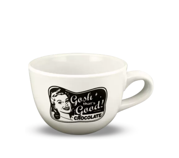 Retro Chocolate Mug THUMBNAIL