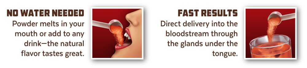 Grab The Gold Raw Vitamin No water Absorbs Fast