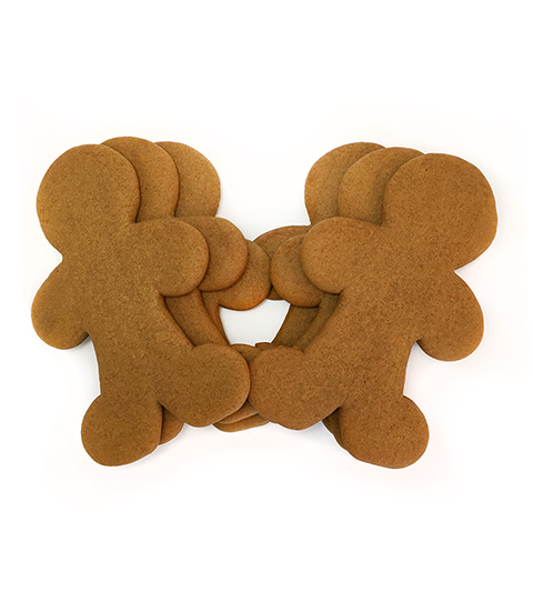 (6) Gingerbread Men 5 3/4 " Cookies MAIN