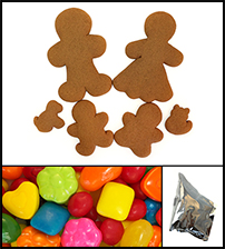 Gingerbread Cookie Family Kit THUMBNAIL