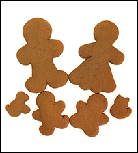 Gingerbread Cookie Family THUMBNAIL