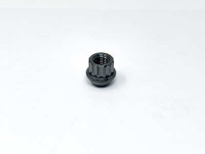 Titanium Lug Nut M12x1.5 12 point, Black Diamond THUMBNAIL