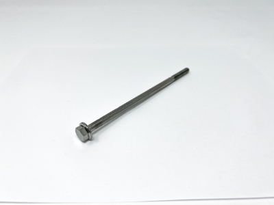 Titanium Hex Flange Bolt M6x1.0x136mm THUMBNAIL