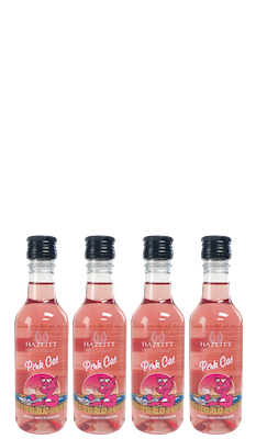Pink Cat 187ml bottle 4-Pack LARGE