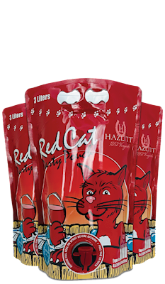 Red Cat 3L Pouches • 3 Pouches LARGE