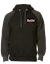 Red Cat Dark Hooded Sweatshirt • Unisex | FRONT SWATCH