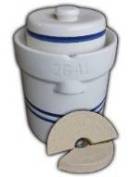 Ohio Stoneware 2 Gallon Fermentation & Preservation Crock - 3 Piece Kit 01206 THUMBNAIL
