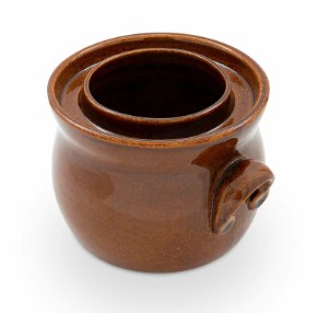 Kerazo Fermentation Pot 2 Litres Made of Stoneware Ceramic Including Lid + Stone + Instructions SWATCH
