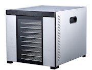 Samson "Silent" 10 All Stainless Steel Dehydrator with Digital Controls  10 Stainless Steel Trays & Glass Door  Quiet an THUMBNAIL