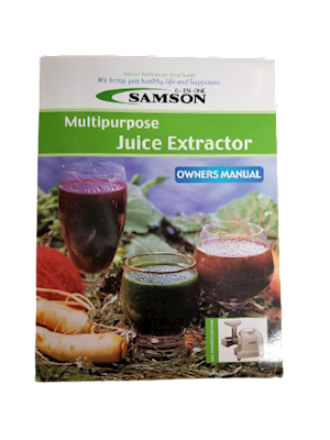 Operations Manual GB900x Juicers LARGE