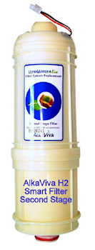 AlkaViva SmartUltra Fine .01M Filter for H2 Water Ionizers Fits Melody II, Athena H2 and Vesta H2 LARGE